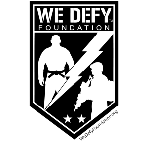 We Defy Foundation Logo Badge